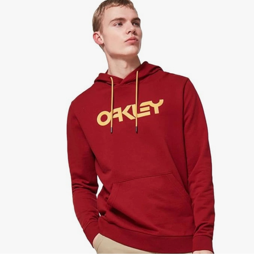 Iron red Oakley hoodie
